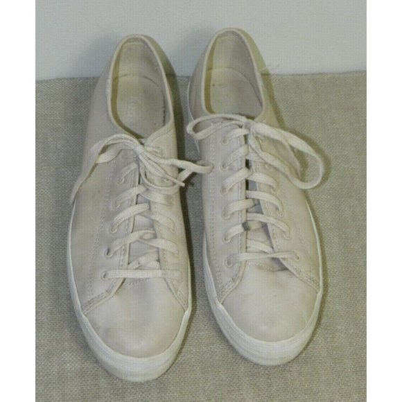 Ked's Sneakers Women's Pink Leather Platform Gym Shoes Size 10 - Picture 7 of 9